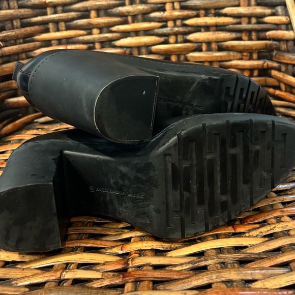 Alexander Wang Black Chunky Heel Lace-Up Shoes in size 9.5/40. Great condition - Picture 5 of 12